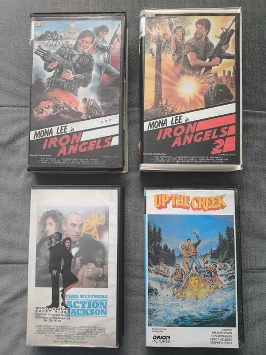 Kaseta vhs - Żelazne anioły - unikat