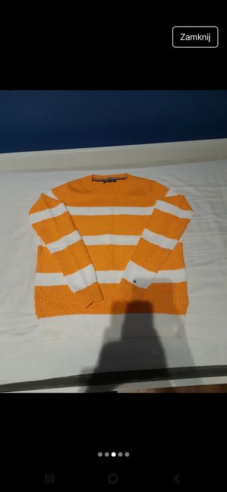 Sweter damski w pasy