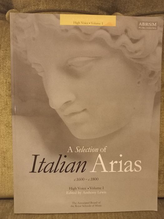 Włoskie arie operowe na głos wysoki, sopran. Nuty