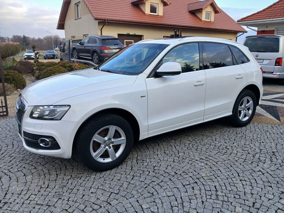 Audi Q5 Okazja,3.2 B,270 KM,4x4,2xS Line 159  tys.km,2012r FRANCJA