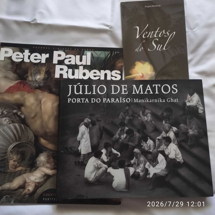 livros porta do Paraiso/peter paul rubens/ventos do sul