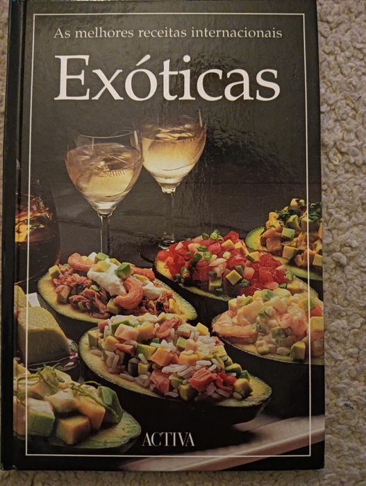 Receitas Exóticas	Col. As melhores receitas internacionais 	Como Novo!