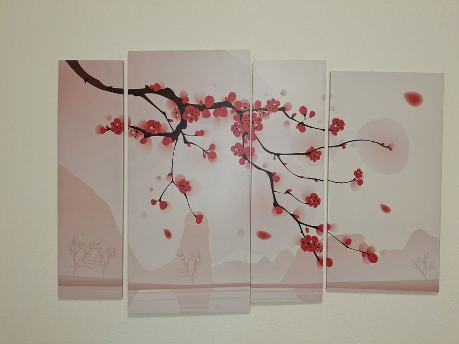 Картина модульна Сакура
