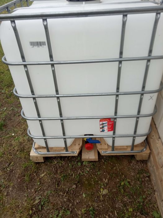 Beczka na wode, Mauzer 1000l na RSM, ON Transport graris. Sprzedam