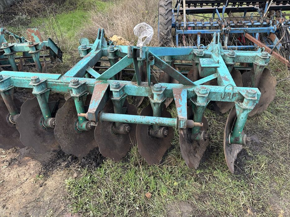 Дискова борона АГ-2,4-20, БілоцерковМАЗ, Навісна, з котком.