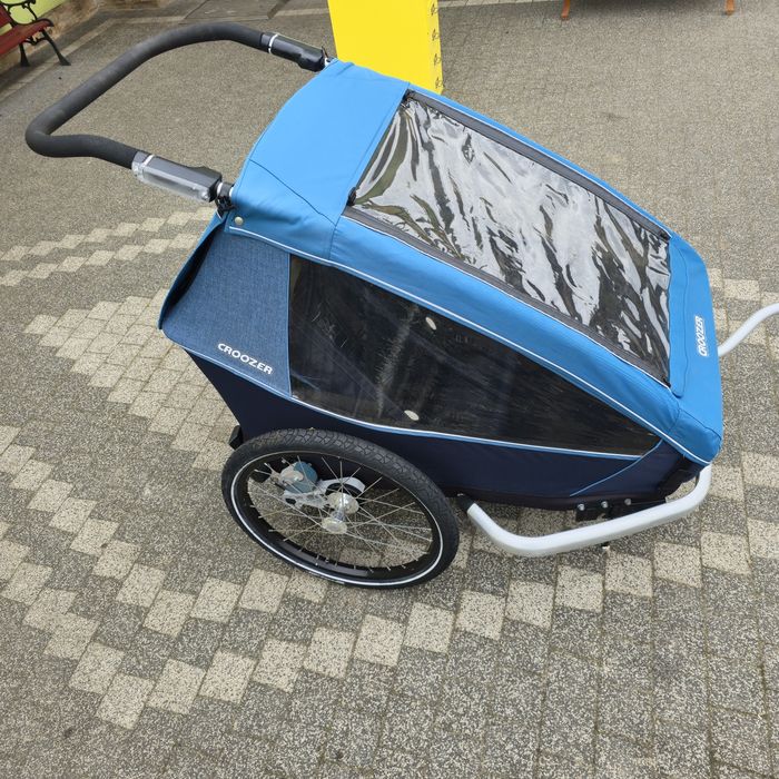 Croozer Kid Plus For 2 Ocean Blue 2019