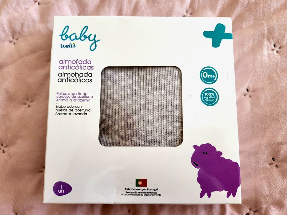 Almofada anti-cólicas bebé