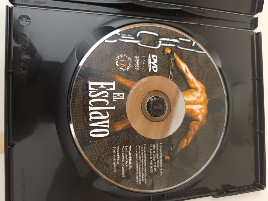 DVD el escravo    .