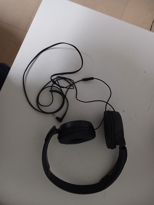 Auriculares com fio 2 mochilas