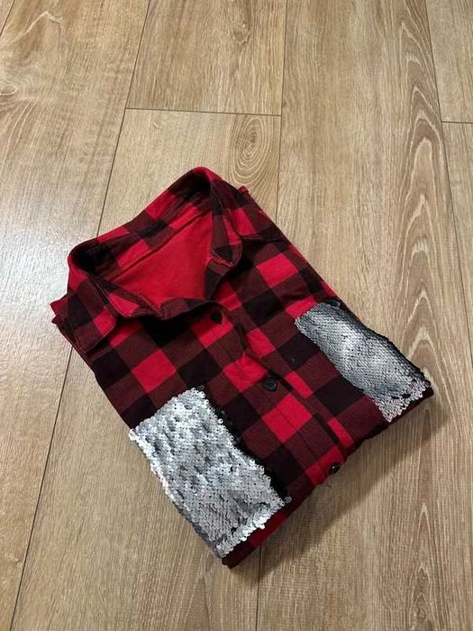 Bawełniana koszula w kratę