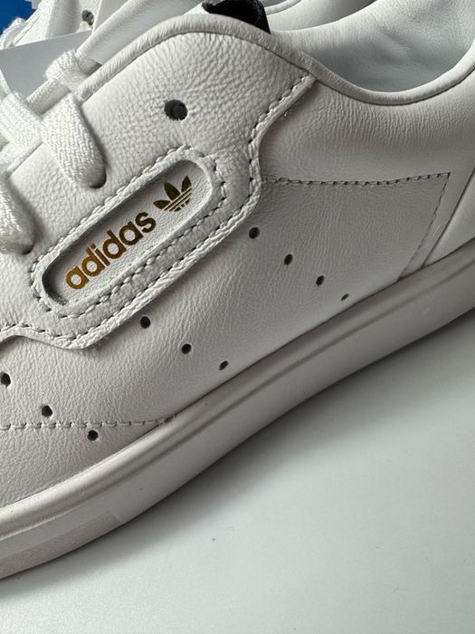 Nowe sneakersy damskie ADIDAS SLEEK W białe 37 1/3