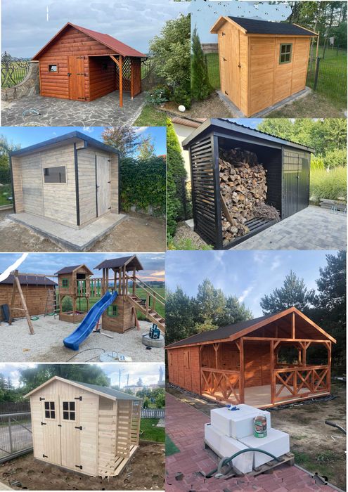 Domek narzędziowy ogrodowy drewniany 210x210x220 lub dowolny wymiar!!!