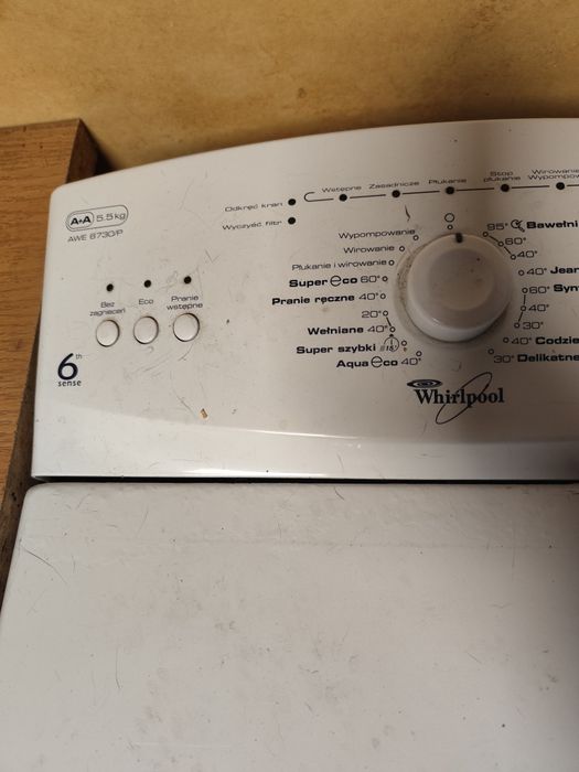 Pralka Whirlpool 6th sence