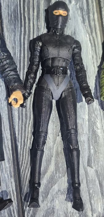 McFarlane Batman лот из четырёх фигурок (Batman, Riddler, Catwoman, Penguine), состояние б/у, цена за лот