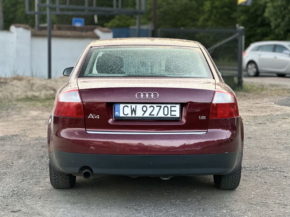 AUDI A4 B6 2003 – 1.6 BENZYNA + GAZ – KLIMATRONIC – GRZANE FOTELE