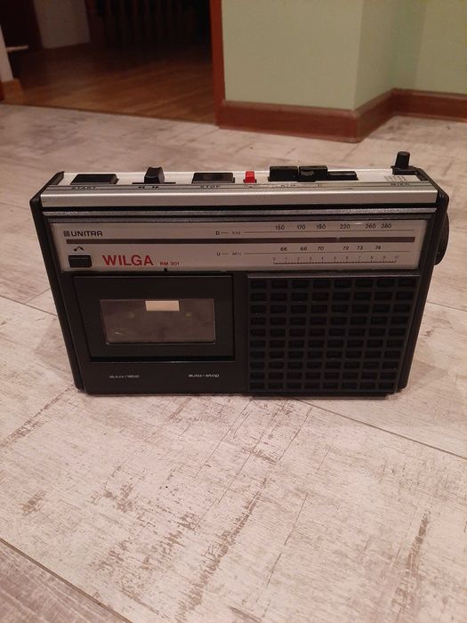 Radiomagnetofon Wilga RM 301 PRZESTROJONY Łany stan Rybnik • OLX.pl