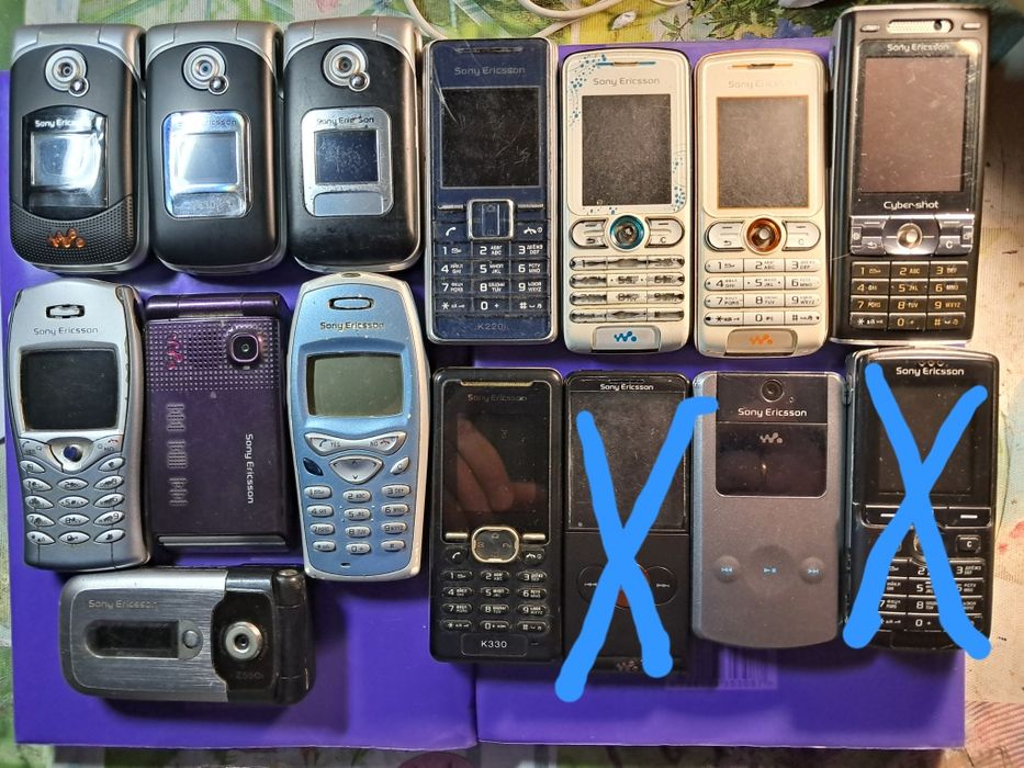 Лот робочих телефонів Soni Ericsson