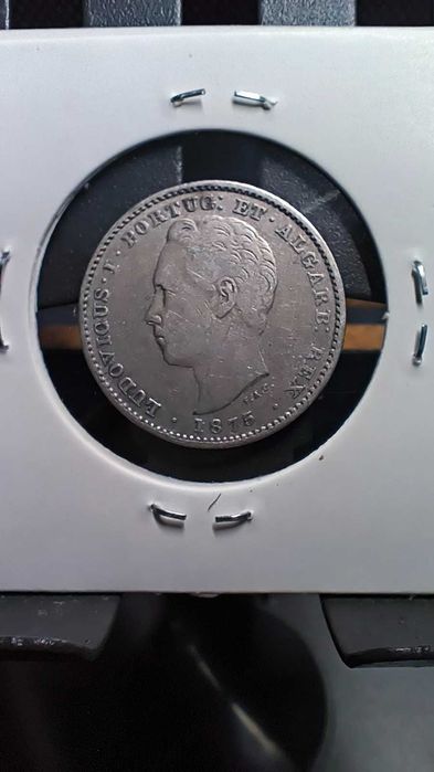 Moeda 200 Reis D.Luis I 1875