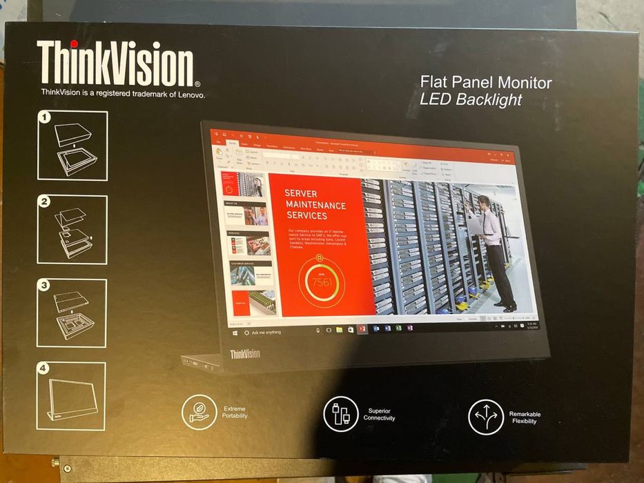 Портативный монитор Lenovo ThinkVision M14
