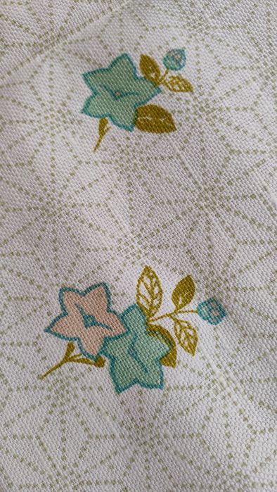 Materiał tkanina len?  8,5m nowe