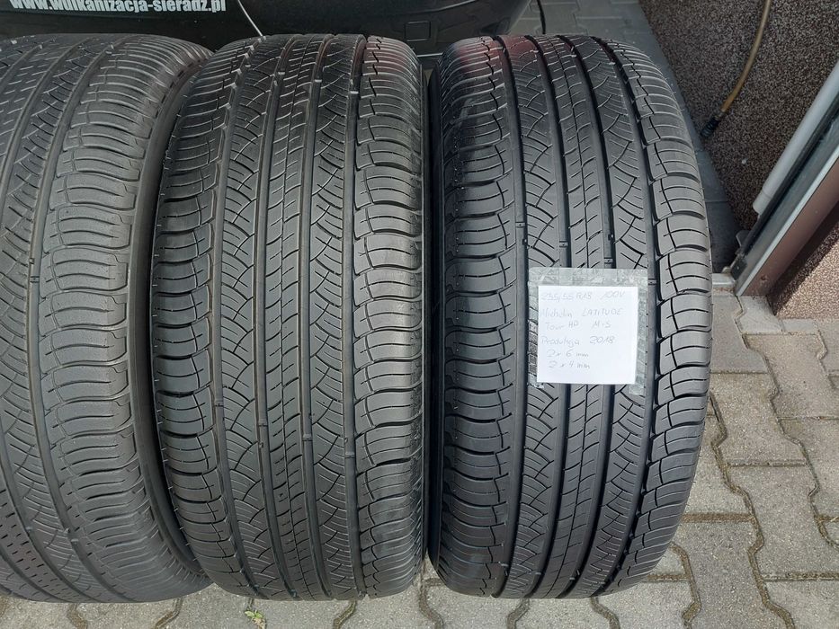 235/55R18 100V Michelin Latitude Tour HP / komplet