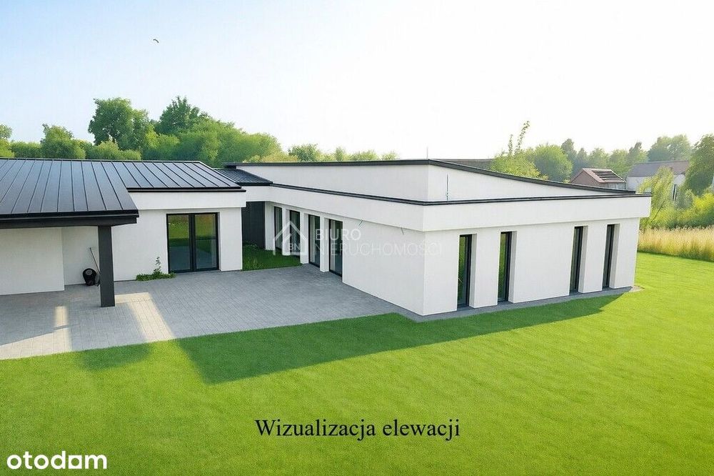 Luksusowy dom pasywny przed zakończeniem budowy
