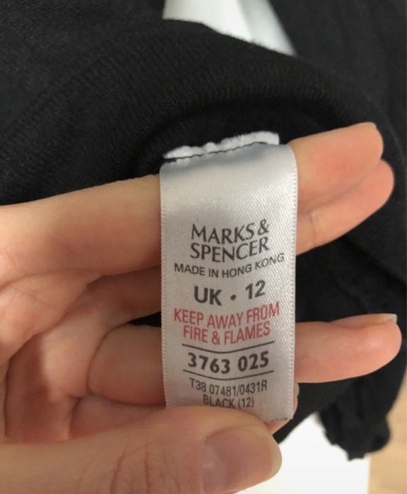 Sweter z marszczeniami Marks&Spencer