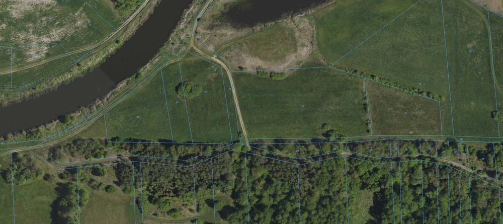 Działka rolna, łąka+las 1.36ha w m. Lipniki gm. Tykocin - Widok 5