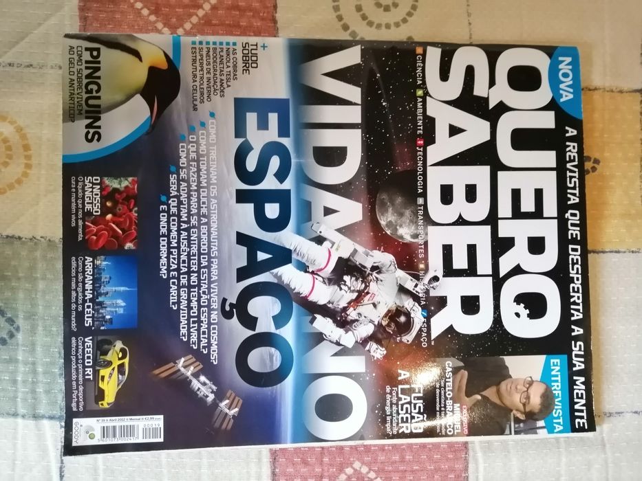 Revista Quero Saber Vida no Espaço