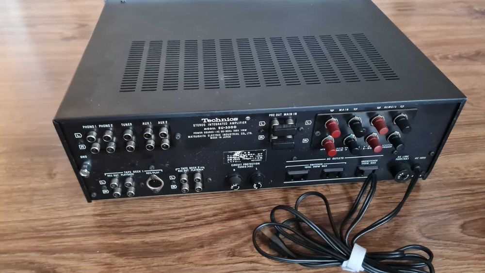 Wzmacniacz Technics SU 3500 Japonia Oryginał.