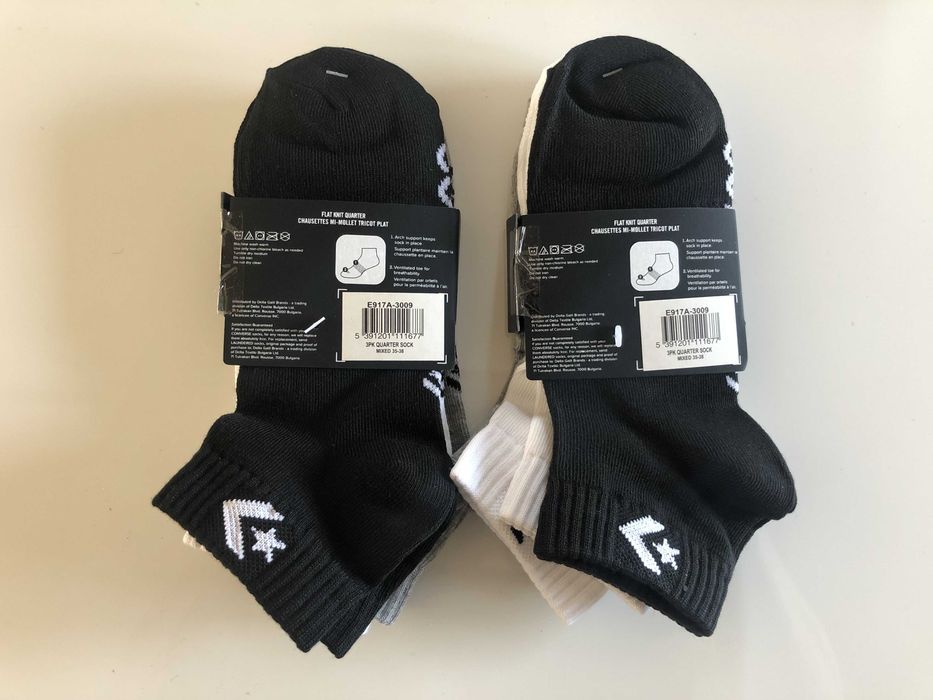Converse skarpetki 6pak unisex rozm. 35-38