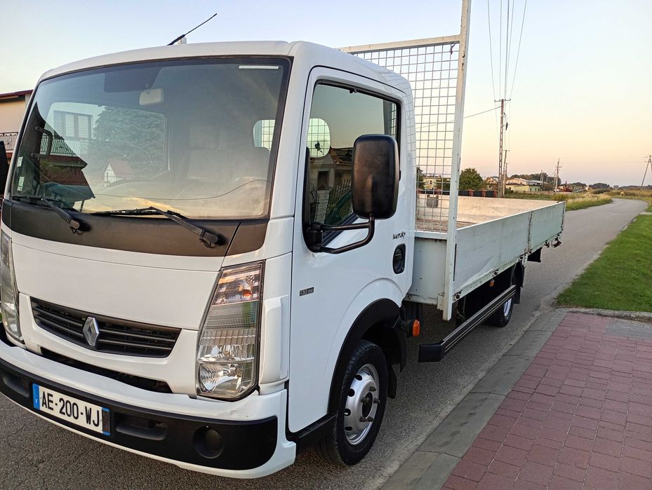 renault maxcity nissan cabstar skrzynia ładunkowa platforma