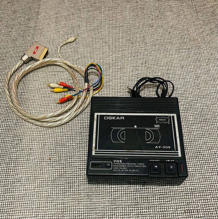 Rebobinador de Cassetes VHS Oskar AY-009
