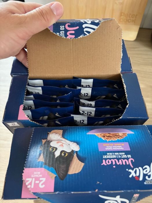 Felix Junior, w galarecie karma mokra dla kota mega pack