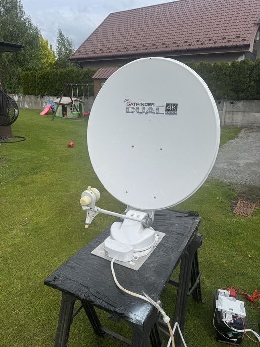 Antena satelitarna automatyczna do kampera przyczepy