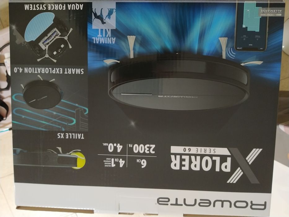 robot rowenta x-plorer serie 60 limpa e lava