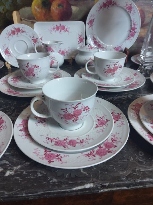 Porcelana.Serwis do kawy 10 osob.Seltmann.