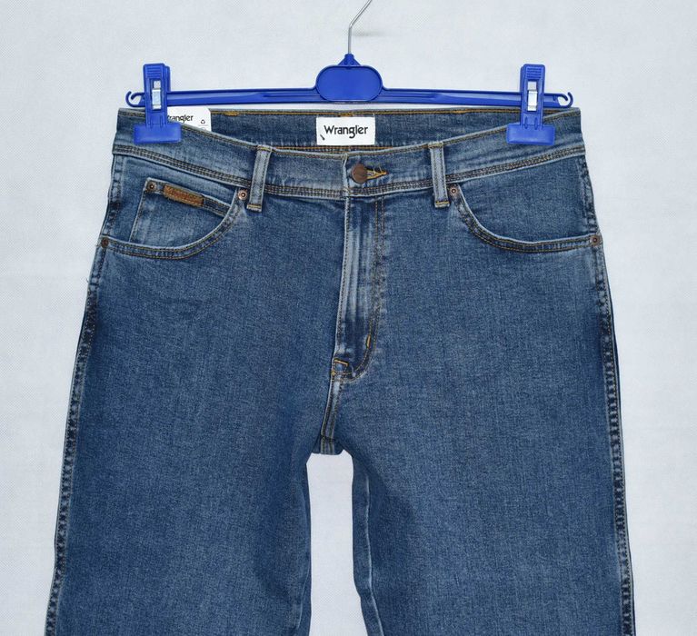 Wrangler Texas Stretch Spodnie Jeansy 33x32 Nowe