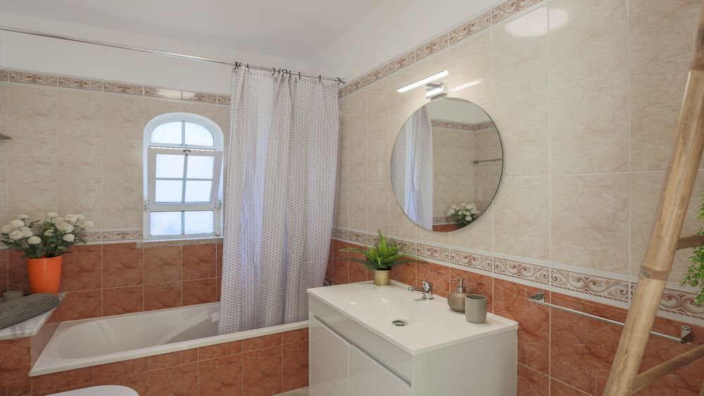 Moradia M3 c/ Piscina p/ Férias 400m Praia da Galé, Albufeira-Algarve.