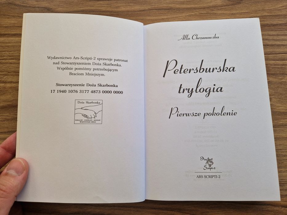 Petersburska trylogia. Pierwsze pokolenie - Alla Chrzanowska