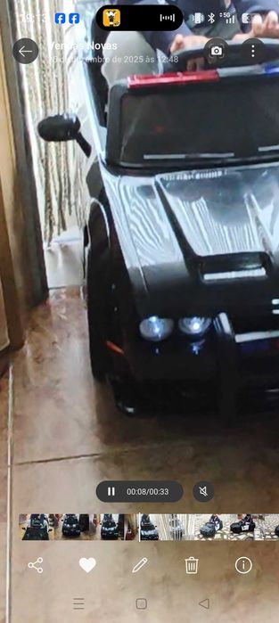 Carro de Polícia eléctrico Criança
