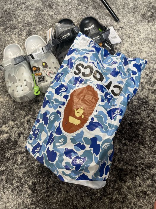 РОЗПРОДАЖ | Крокси Crocs Bape / Crocs Shrek / Тапки Крокс Бейп Шрек
