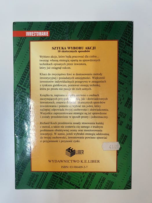 Książka „Sztuka wyboru akcji”