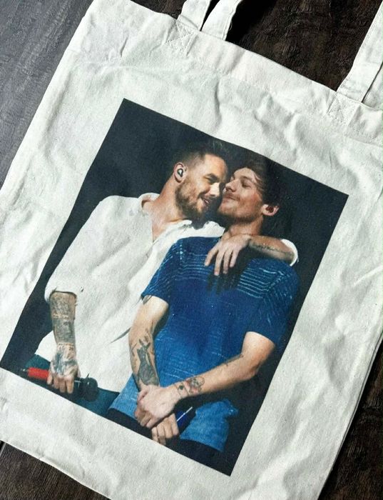 Torba bawełniana torebka tote bag bawełna Liam Payne Louis Tomlinson
