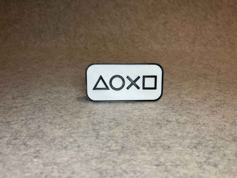 Stojak dekoracyjny PlayStation 5 symbole
