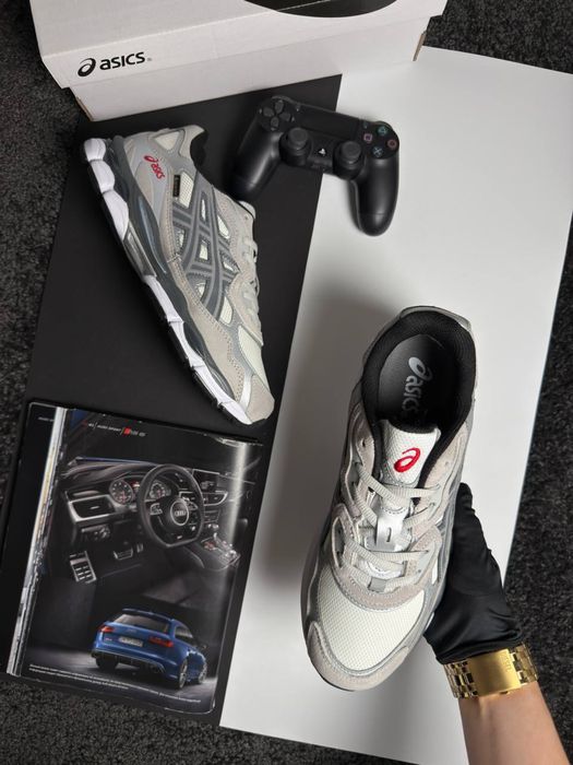 Чоловічі кросівки асікс гель нік ASICS GEL- NYC GTX Ash Grey Metallic [41-46]