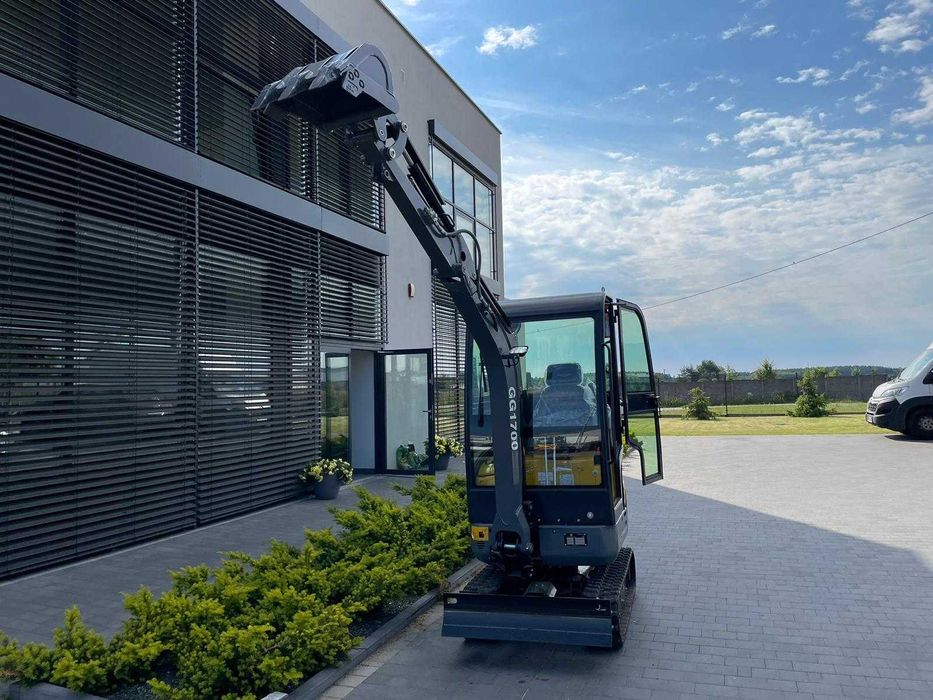 Minikoparka 1.7T Günter Grossmann GG1700C – wysoka wydajność