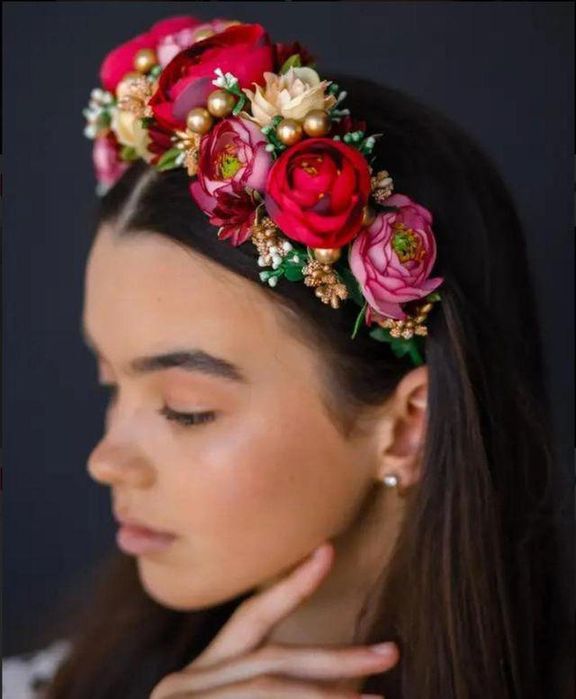 Віночок для волосся ручної роботи