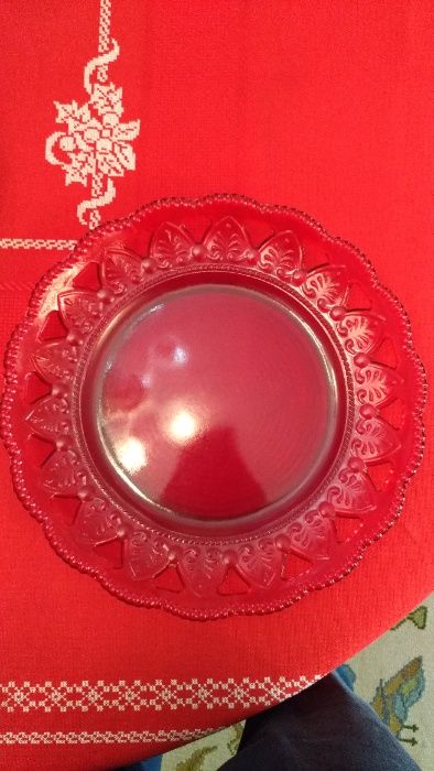 Terrina Antiga Porcelana e de Capôa  Massarelos  Sacavém Prato Vidro