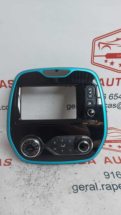Moldura Rádio Climatronic Renault Clio 4 IV Captur 1 Original